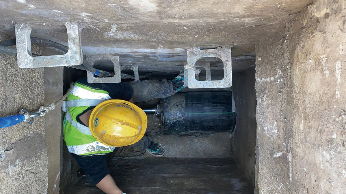 麦积HDPE短管内衬法